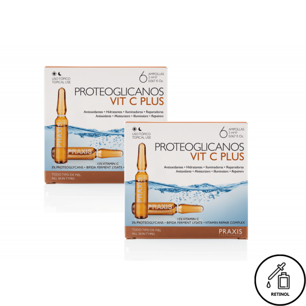 Ampule proteoglicanos vit C plus Praxis 2 x 6 ks
