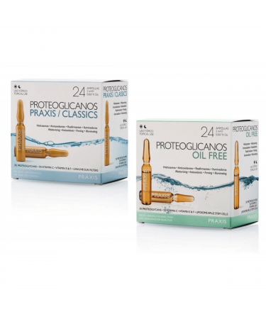 Duo ampule classics + bez oleje Praxis 2 x 24 ks