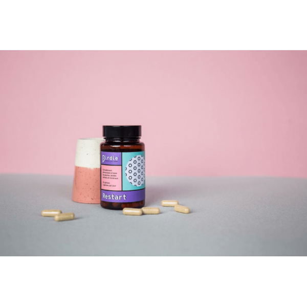 Detox & Restart | Capsules Digestion & Flat stomach Očista Těla Birdie