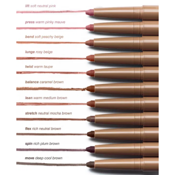 Tužka na rty Hluboký chladně hnědý Rhode Peptide Lip Shape Move