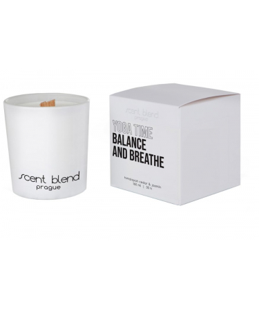 Svíčka Balance and breathe himalayan cedar & jasmin Scent Blend