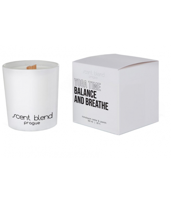 Svíčka Balance and breathe himalayan cedar & jasmin Scent Blend