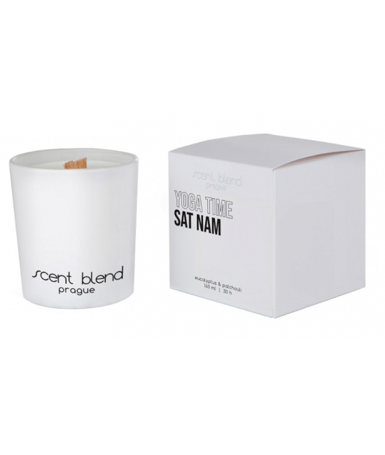 Svíčka Sat Nam Eucalyptus & patchouli Scent Blend
