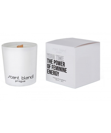 Svíčka The power of feminine energy Rhubarb & strawberry Scent Blend