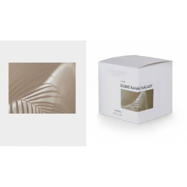 Svíčka “Dobré ranní nálady” Matcha Scent Blend