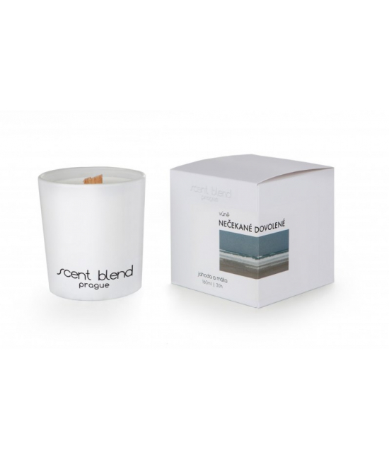 Svíčka “Nečekané dovolené” Jahoda a máta Scent Blend