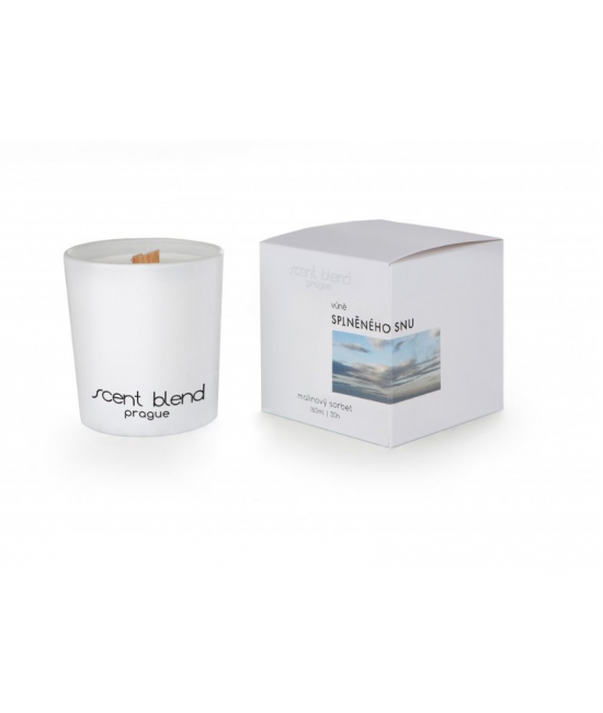 Svíčka “Splněného snu” Malinový sorbet Scent Blend
