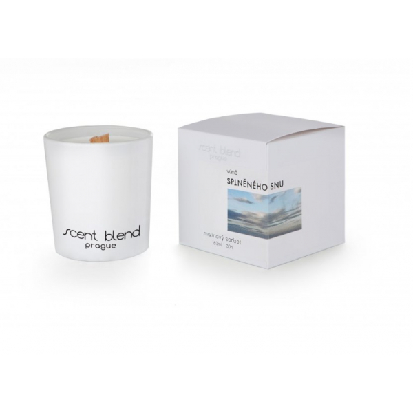 Svíčka “Splněného snu” Malinový sorbet Scent Blend