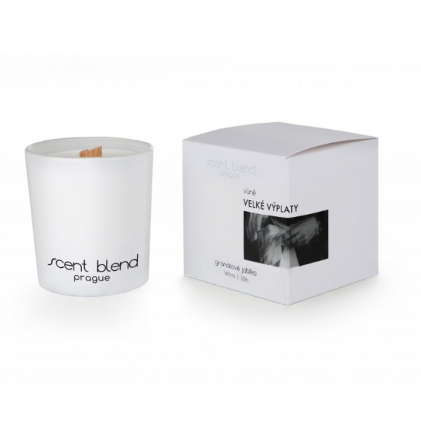 Svíčka “Velké výplaty” Granátové jablko Scent Blend