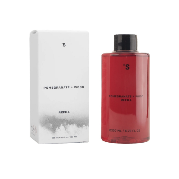 Refill aroma difuzér Sister's Aroma Pomegranate + Wood