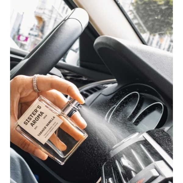 Vůně do auta Sister’s Aroma Car Perfume Tobacco Vanilla