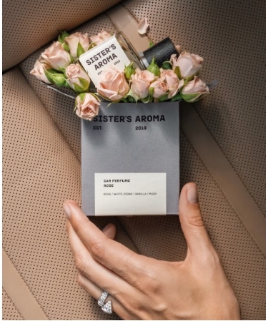 Аромат в авто Sister’s Aroma Car Perfume Rose