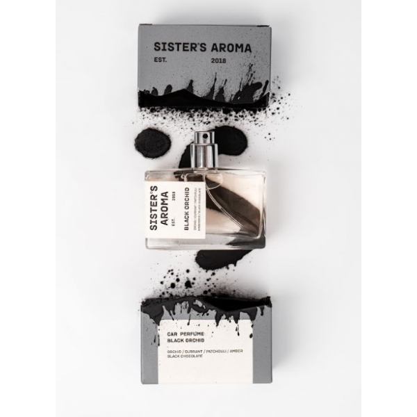 Vůně do auta Sister’s Aroma Car Perfume Black Orchid 
