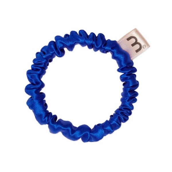 Tenká Gumička na vlasy z přírodního hedvábí blue Mon Mou Tenká Gumička na vlasy z přírodního hedvábí blue Mon Mou