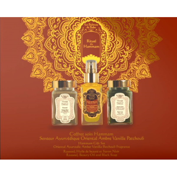Sada Hammam Ayurvédská La Sultane de Saba Coffret Corps Hammam Ayurvedique Sada Hammam Ayurvédská La Sultane de Saba Coffret Corps Hammam Ayurvedique